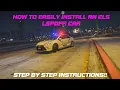 GTA5 HOW TO INSTALL AN ELS LSPDFR 0 4 7 CAR CORRECTLY AND EASILY
