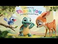 Download Lagu Tiny Turtle’s Thank You Song | Teaching Kids Gratitude | Learning to Say Thank You #nurseryrhymes