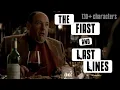 The First and Last Lines Spoken by The Sopranos Characters 130 characters pt 1 2 complete