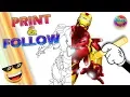 IRONMAN COLORING PAGES TO PRINT AVENGERS printable coloring for kids