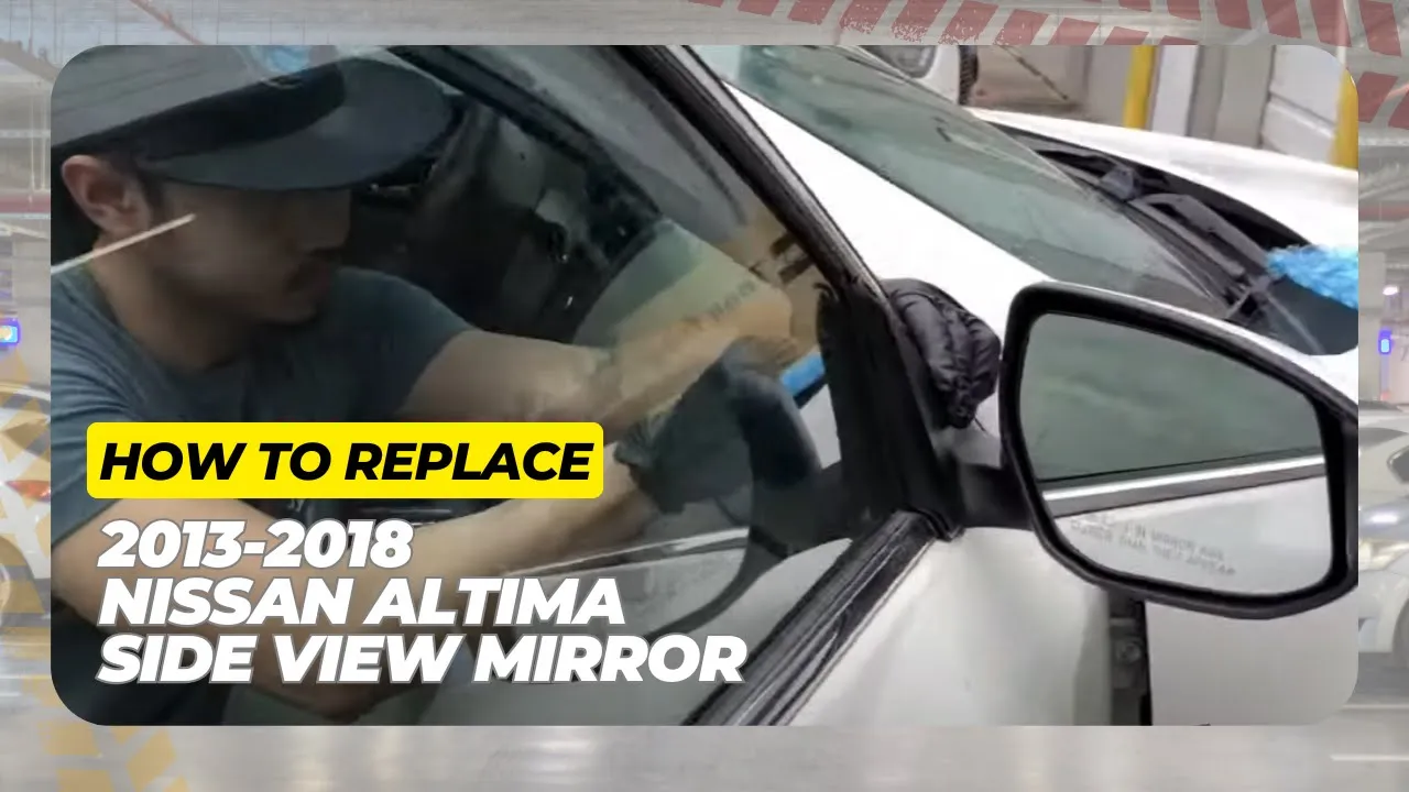 2013-2018 Nissan Altima : Side View Mirror Painted (Aftermarket | WITH: Turn Signal | WITHOUT: Heat)