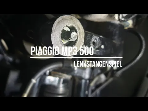 Download MP3 Piaggio MP3 500 Sport Lenkstangenspiel prüfen