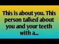 Download Lagu 🚨This is about you. This person talked about you and your teeth with a...#english #godsays #godm..