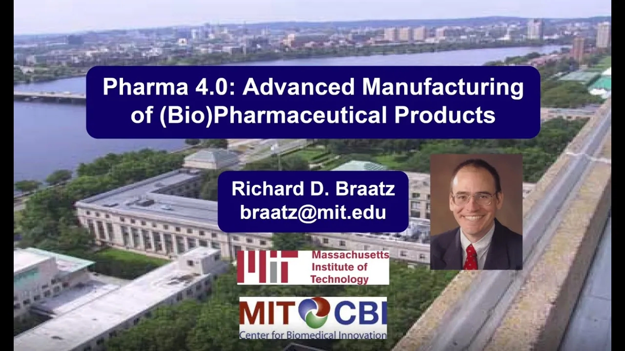 IFAC Workshop Series (Module 2) | Speaker: Prof Richard D. Braatz