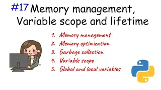 Python memory management scope and lifetime