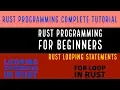 Rust Programming Complete Tutorial For Beginners For Loop In Rust Part 14