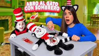 ABRÍ un PELUCHE del GATO con SOMBRERO y me habló para DARME su UBICACIÓN😨⚠️ | Ani Cat😻