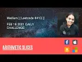 413 Arithmetic Slices Leetcode Medium