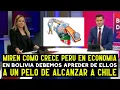 Download Lagu PRENSA BOLIVIANA SORPENDIDA CON EL CRECIMIENTO ECONOMICO PERUANO PIDE A BOLIVIA COPIAR ESE MODELO