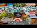 Acme Grocery Haul Family of 2 on a Budget September 2025 How Much Did I Spend Amazing Coupon