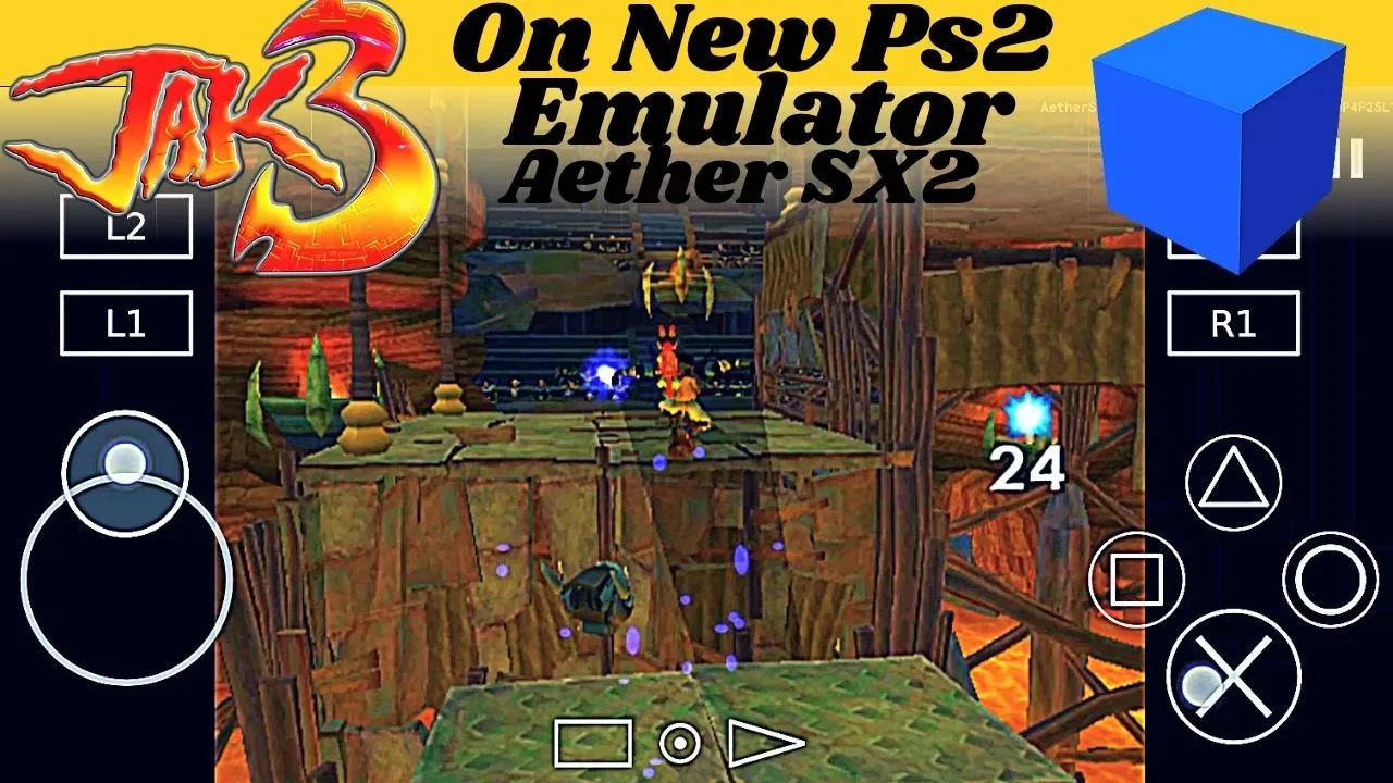 Jak 3 (III) - PS2 Emulator Android Gameplay - Aether SX2 - Jak 3 (III) Aether SX2 APK Mobile -  2022