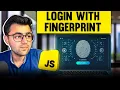 Sign in with Javascript Passkeys Web Authentication