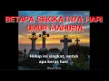 Download Lagu Betapa Singkatnya Hari Umur Manusia