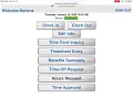 GCS Executime on an iPad