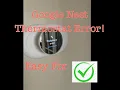 Google Nest Equipment Error - Easy Fix