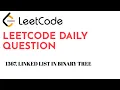 1367 Linked List in Binary Tree LeetCode Daily Question Code To Crack