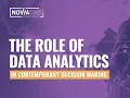 The Role of Data Analytics in Contemporary Decision Making Podcast
