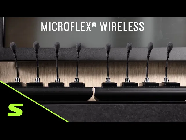 Microflex® Wireless - ワイヤレス・システム - Shure 日本