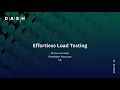 Effortless Load Testing Simon Aronsson Load Impact k6