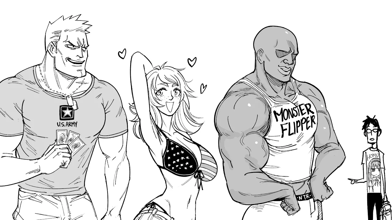 Be The American The Japanese Think You Are | Baalbuddy comic dub