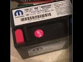 Auxiliary Battery Replacement 2017 Chrysler Pacifica Minivan