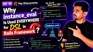 Ruby Metaprogramming Ruby instance - eval Magic Rails DSLs