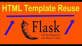 How to reuse HTML template in Python Flask