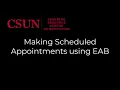 Schedule an LRC Appointment Using EAB