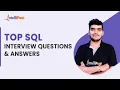 SQL Interview Questions And Answers SQL Interview Preparation SQL Intellipaat