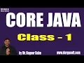 Learn Core Java Programming Tutorial Online Training by Nagoor Babu Sir On 02-07-2018
