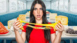 خلطت كل أنواع الجبنة صنعت أغرب ساندويتش جبنة في العالم 