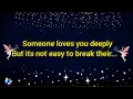 Download Lagu 🌈Someone loves you deeply but it's not easy to break their