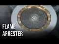 Flame arrester - how does it work Krampitz Safety Features Part 1 Explosion Protection