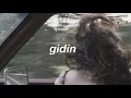 gidin - peyk | slowed + reverb + rain