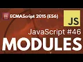 Modules in JavaScript ECMAScript 2015 ES6 Everyday-Be-Coding
