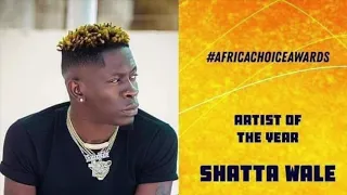 shatta wale wins artist of the year award at the africa choice awards 2020