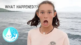 Losing our ANCHOR 100m from the SHORE | Episode 239 (Sailing Catalpa)