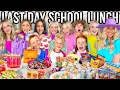 Download Lagu LAST DAY OF SCHOOL LUNCH with 10 KiDS!!! *Her FiNAL Lunch! 😢