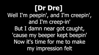 Dr Dre Snoop Dogg Nuthin But A G Thang Lyrics 