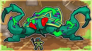 I fought the creature in the Abyss