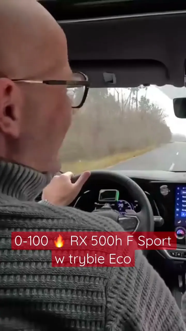 Szybszy w trybie Eco niż w Sport! #caroseria #rx500h #lexus #shorts