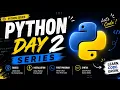 Day 2 Variables Data Types Introduction Python Tutorial for Beginners