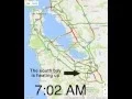 SF Bay Area Traffic Google Maps 1 Min Time Lapse Sept 2016