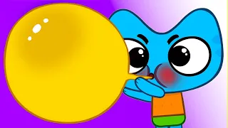 Balloon Song | Videos for Children | Kit and Kate - Nursery Rhymes Spanish
