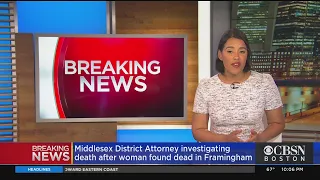Woman Found Dead Inside Framingham Apartment