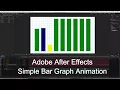 Adobe After Effects Tutorial - Easy Bar Graph Animation With Nulls Sliders