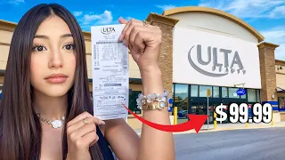 FULL FACE of makeup from ULTA with only 100 eslis