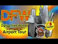 Getting Around Dallas Fort Worth International Airport DFW - Complete Airport Tour
