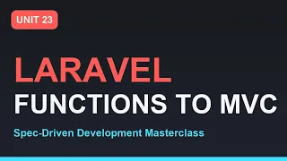 Spec-Driven Development Masterclass PHP Functions to C Laravel Section 03 - Unit 23