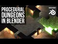 Procedural Dungeons In Blender